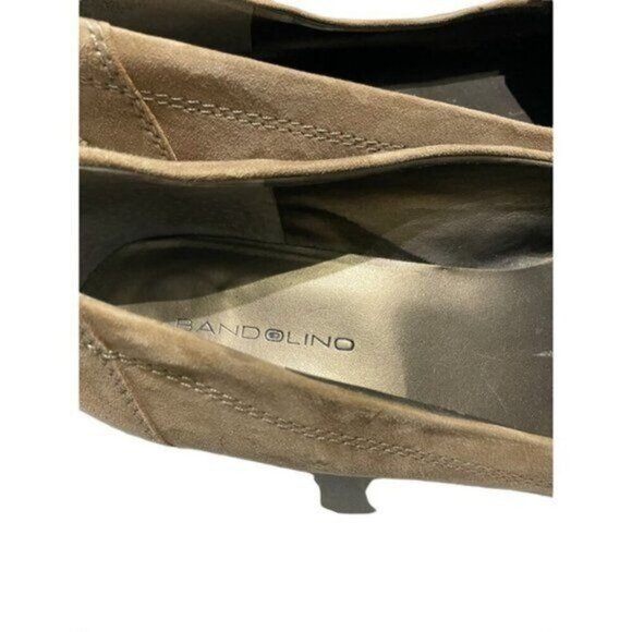 Bandolino Womens Brown Leather & Suede Tassel Loafers Size 11 - Picture 3 of 7